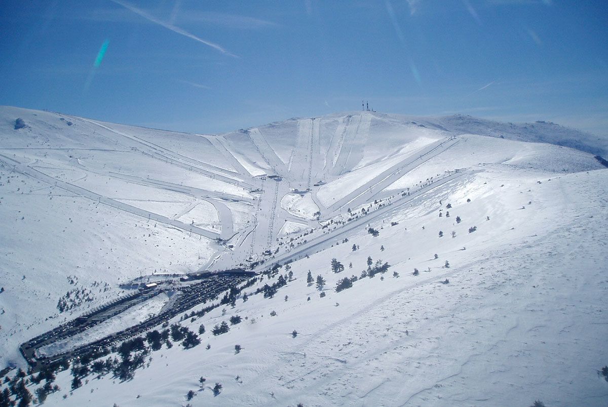 Valdesquí pistas esquiar madrid