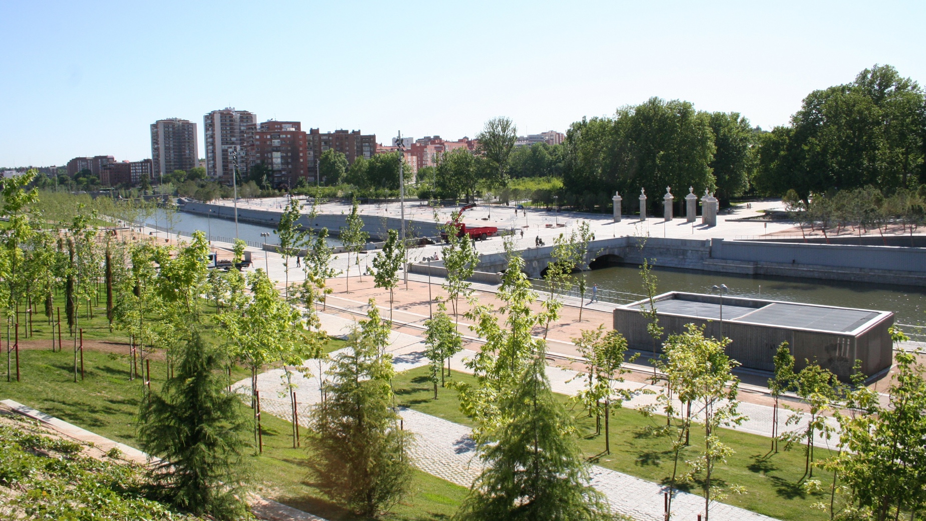 playa de Madrid Río