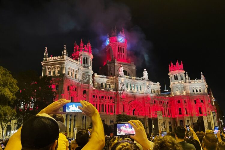 Calles cortadas Madrid hoy celebración Eurocopa