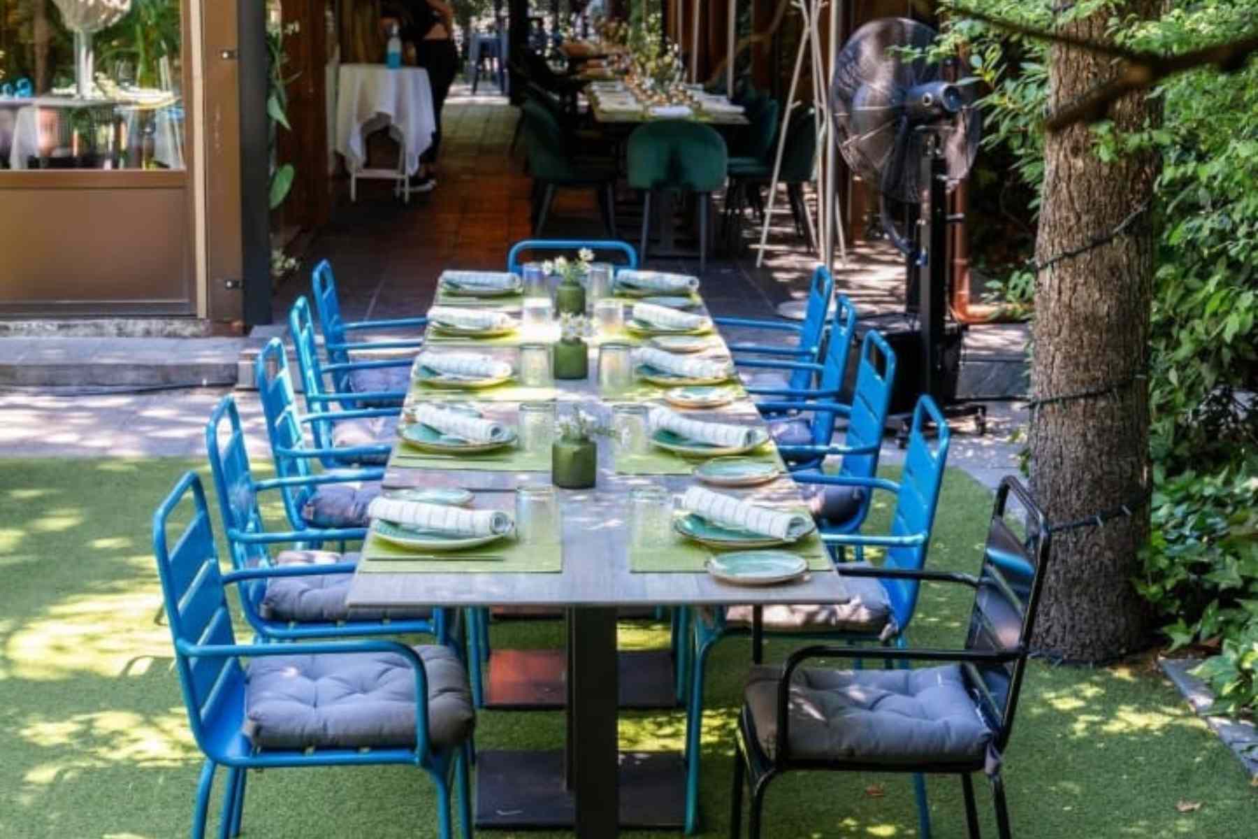 Restaurante El Jardín de Arturo Soria.